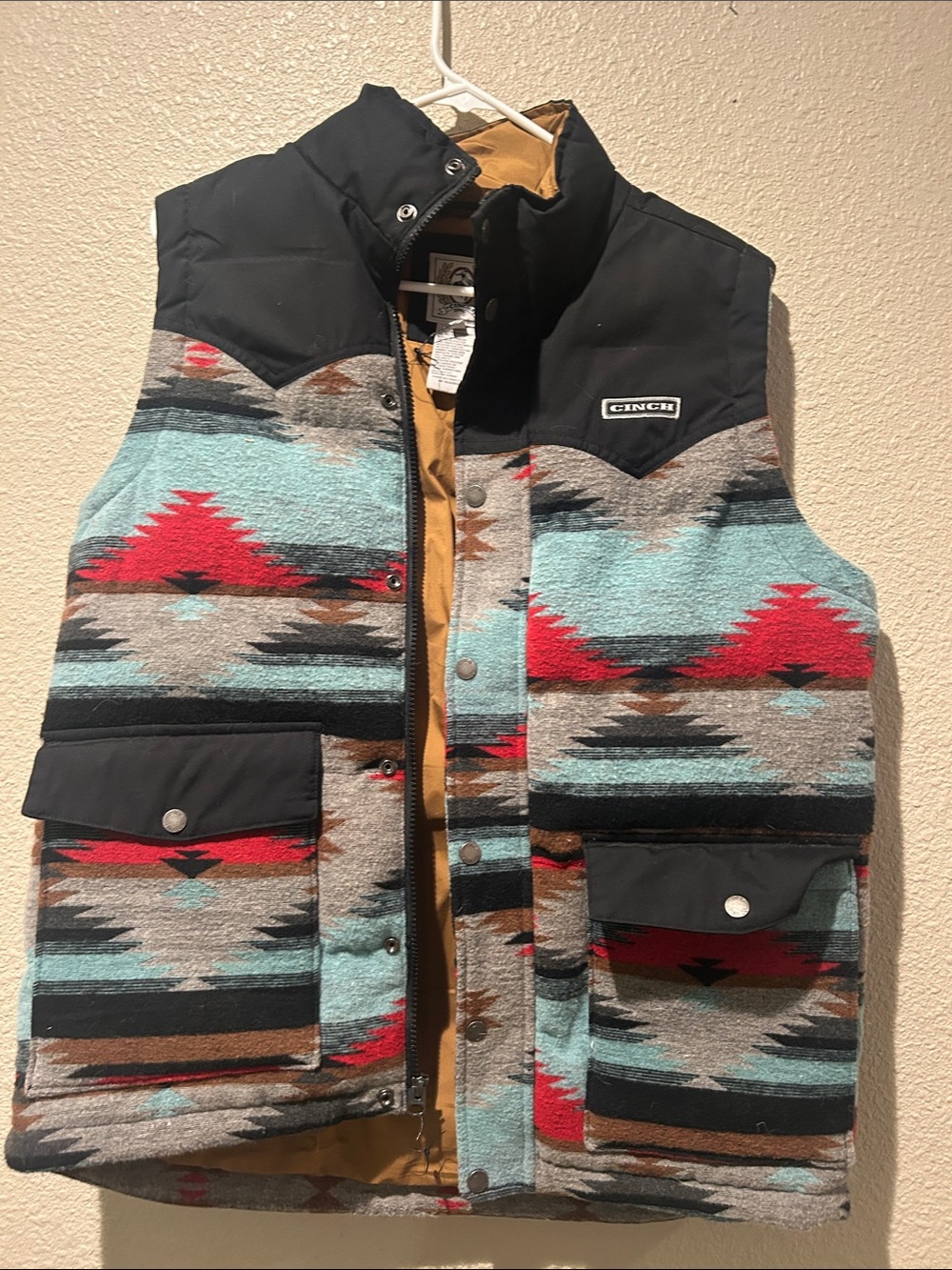 Cinch Mustard Yellow Logo Jacket